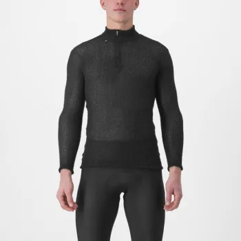 Tricou cu maneca lunga Castelli Cold Day 2nd Layer, Negru, XXL