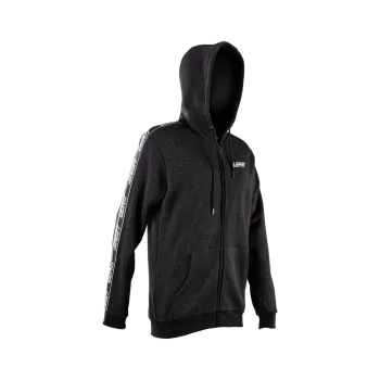 Hanorac Leatt Tech Zip-Hoodie Black XL