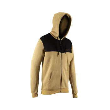 Hanorac Leatt Tech Zip-Hoodie Brass Brown S
