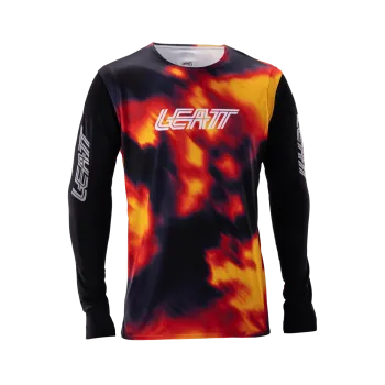 Tricou Leatt MTB Gravity 8.0 Heatmap Red XL