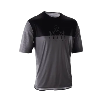 Tricou Leatt MTB Trail 3.0 Ghost Black M