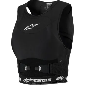 Protectie Corp Alpinestars Stella Plasma pentru femei negru/alb S