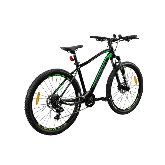 Bicicleta Mtb Devron Riddle 2023 RM1.7 - 27.5 Inch, M, Negru-Verde