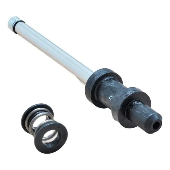 09 Tora 80 Fixed Coil Shaft/Negative Spring - Silver-Black