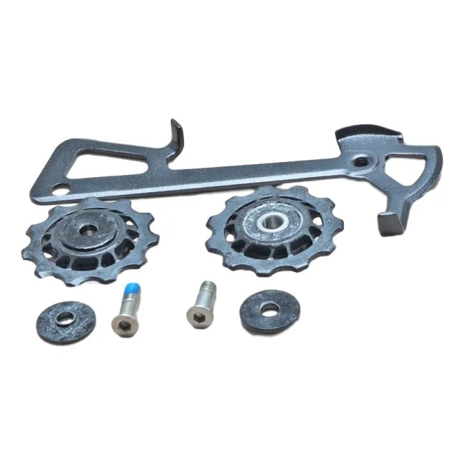 2010 X9 Rear Derailleur Cage Kit Long - Silver