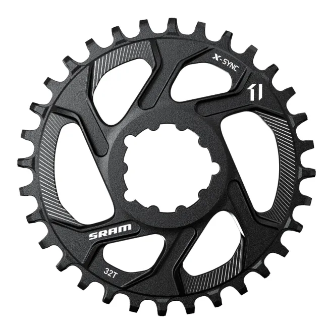 Foaie Angrenaj Sram X-Sync Offset 0 - 11 Viteze, 30 T, Negru