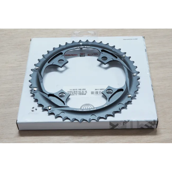 Foaie Angrenaj MTB S1 104, 44T, Negru