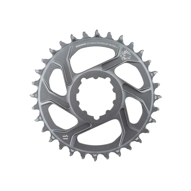Foaie Angrenaj Sram X-Sync2 Eagle - 34 T, Gri