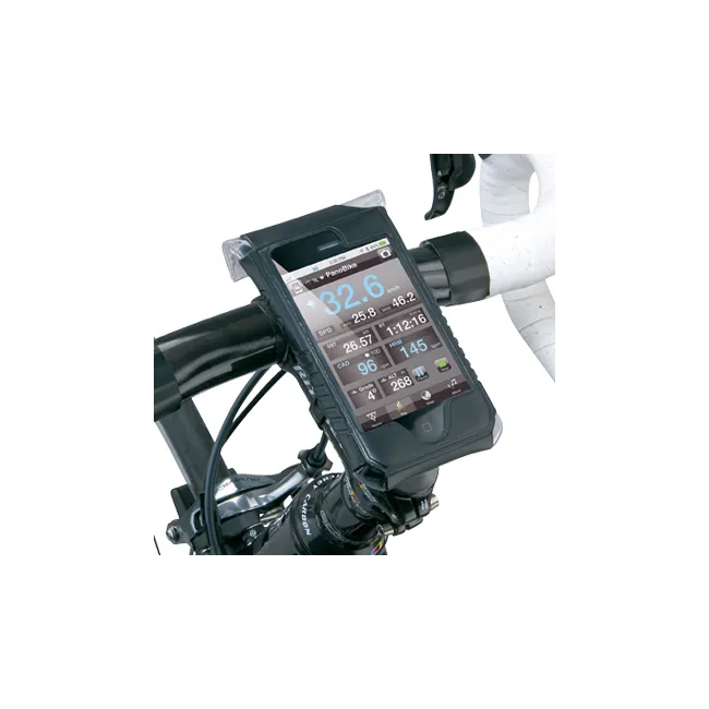 Husa Smartphone Bicicleta Topeak Ridecase Iphone 4, Negru