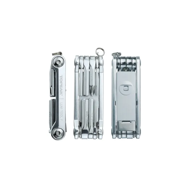 Set Scule Compacte Topeak Lumitool 7 Tt2549, Argintiu