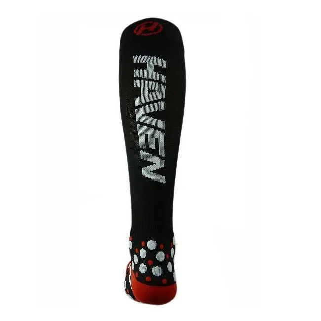 Sosete Ciclism Haven Evotec Silver 2 - 40-41, Negru-Rosu