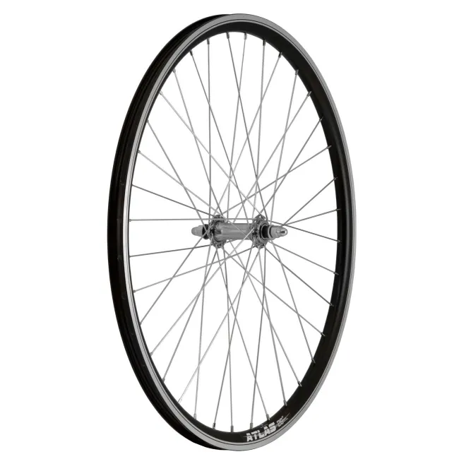 Roata Fata Bicicleta Cerurim, Janta Atlas, 559 x 18, 26 Inch, Negru