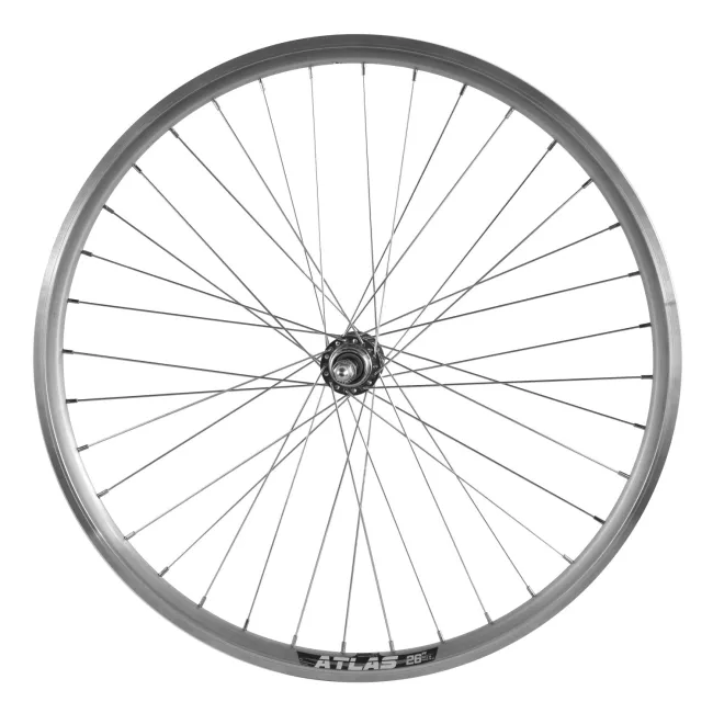 Roata Spate Bicicleta Cerurim - 26 Inch, 36H, 559 x 18, Argintiu