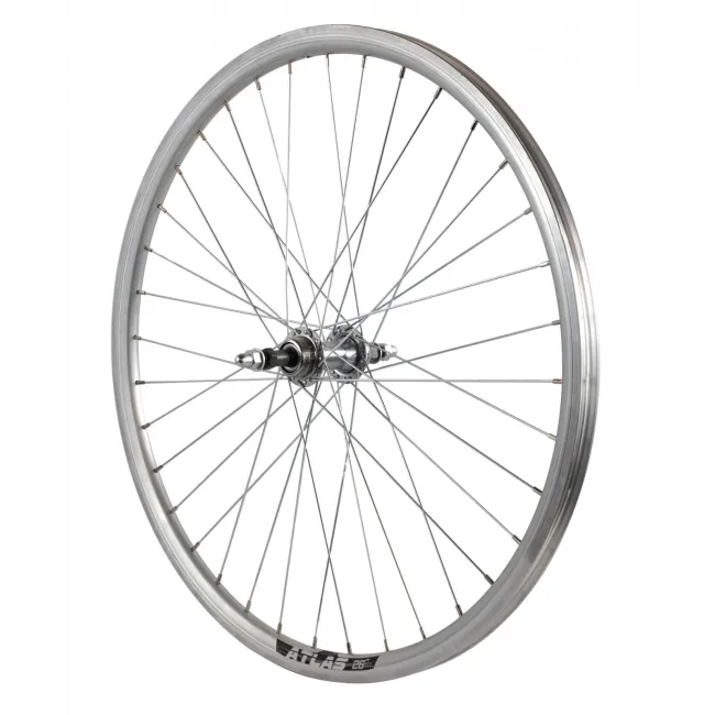 Roata Spate Bicicleta Cerurim - 26 Inch, 36H, 559 x 18, Argintiu