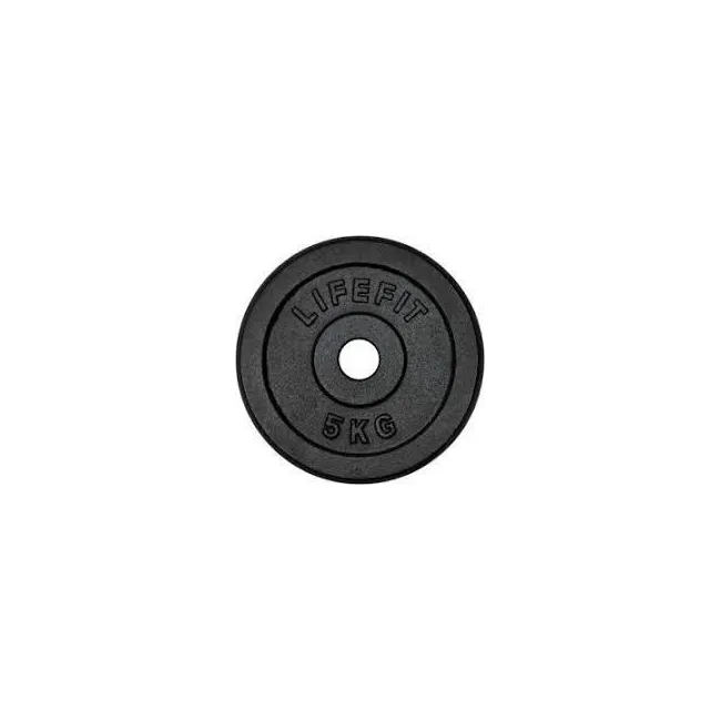 Disc Greutate Dhs Otel, 5 Kg, Negru