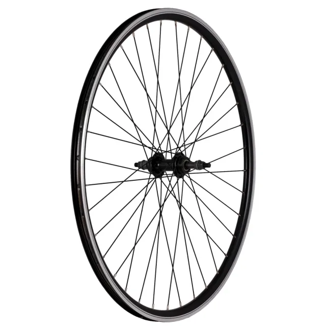 Roata Spate Bicicleta Cerurim, Janta Dubla - 28 Inch, 36H, 622 x 18, Negru