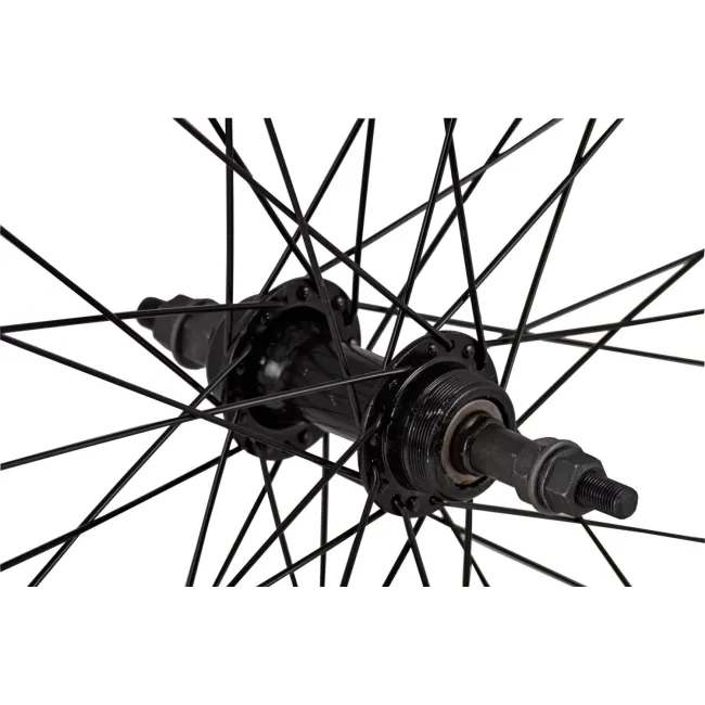 Roata Spate Bicicleta Cerurim, Janta Dubla - 28 Inch, 36H, 622 x 18, Negru