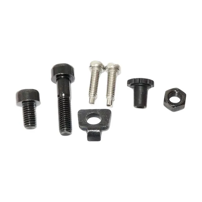 07X-7/X-Gen Fd Bolt/Screw Kit High Clamp - Silver-Black