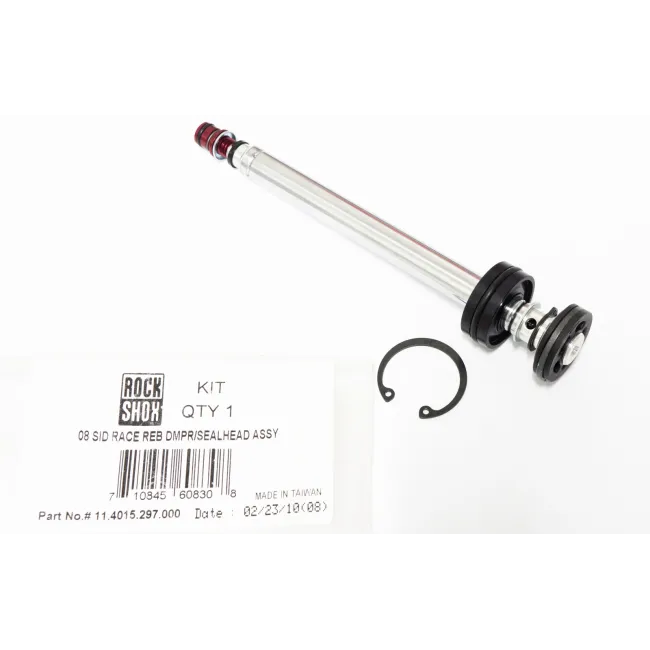 08 Sid Race Reb Dmpr/Sealhead/Bolt - Silver-Black