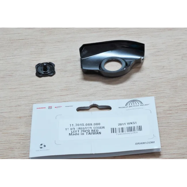 11 X0 Trigger Cover Kit Left 2 Speed - Black