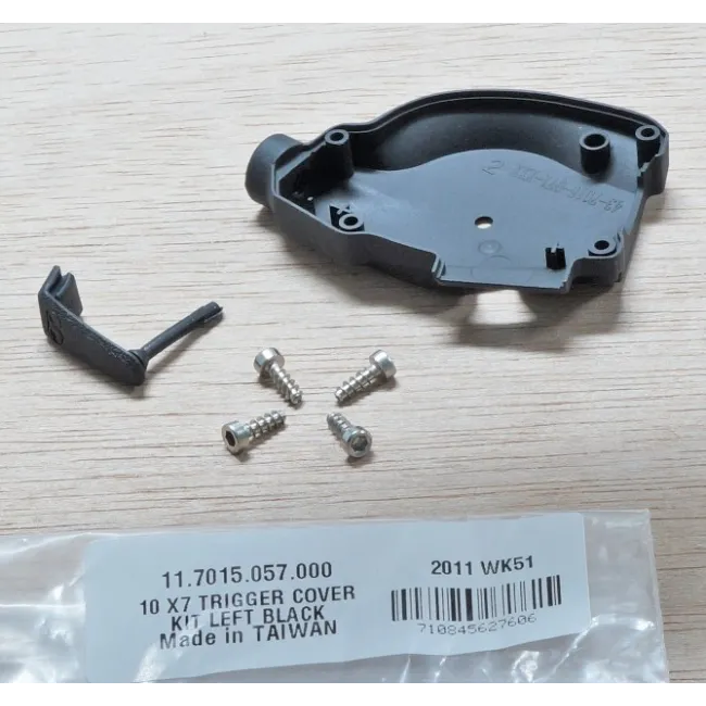 2010 X7 Trigger Cover Kit Left - Black