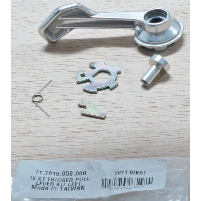 2010 X7 Trigger Pull Lever Kit Left - Silver