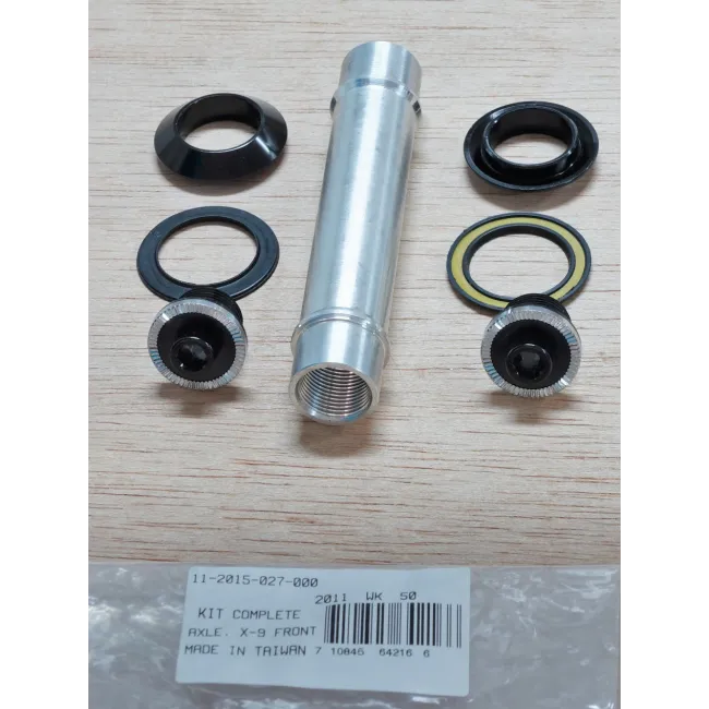Kit Complete Axle X-9 Front - Black