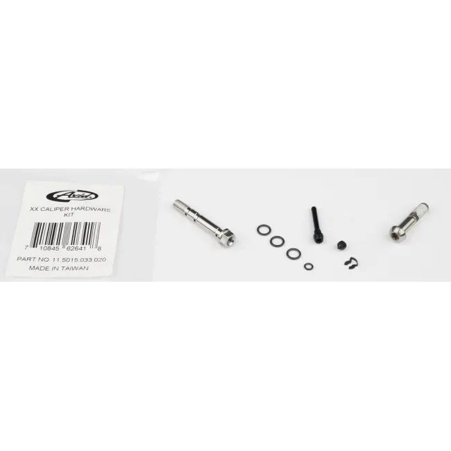 Xx/Xxwc Caliper Hardware Kit - Silver