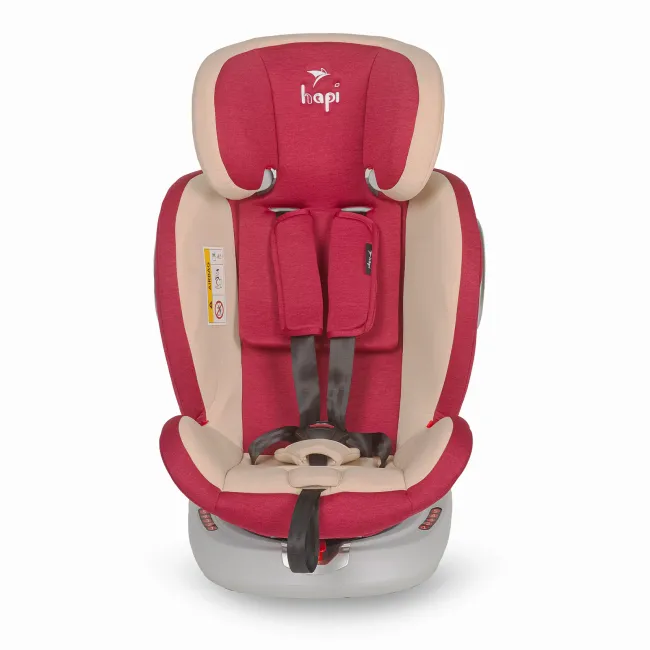 Scaun auto copii rotativ, cu Isofix Hapi Ozy, 0-36 Kg - Rosu