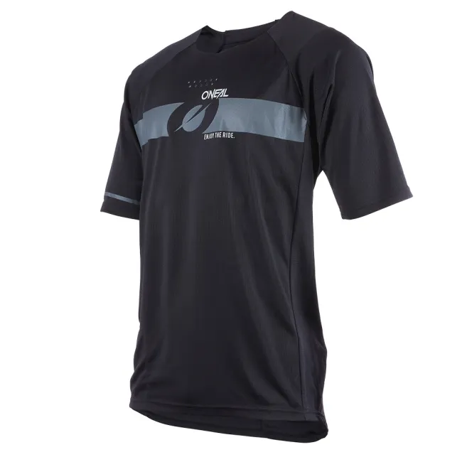 Tricou Ciclism O'Neal Pin It V.22 - L, Negru-Gri