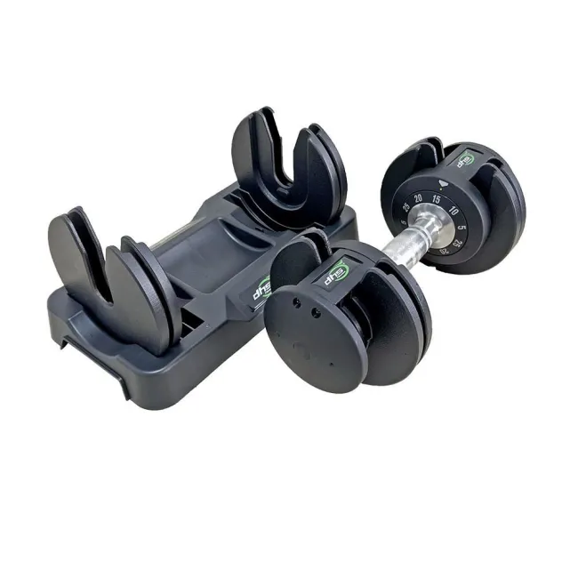 Gantera Reglabila Dhs 5012 - 12 Kg, Negru