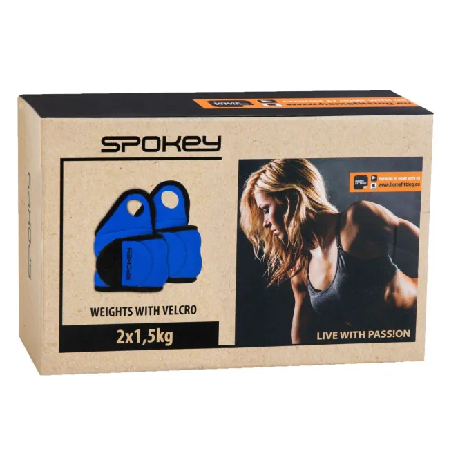 Set Greutati Incheietura - 2 X 1.5 Kg, Negru-Albastru