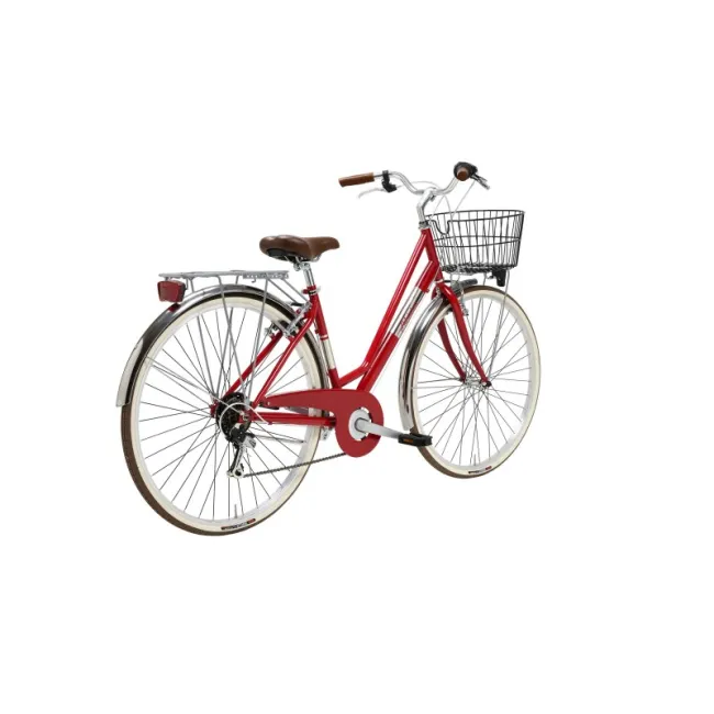 Bicicleta Adriatica Panarea Lady 28 Rosu/Alb 450mm