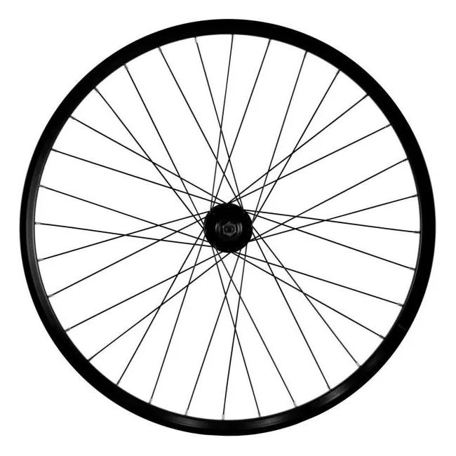 Roata Fata Bicicleta Cerurim Taurus, Janta Dubla, 559X21, 26 inch, Negru