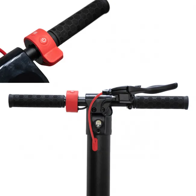 Trotineta electrica Devron Zerga X8 - Negru-Rosu