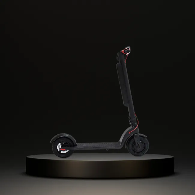 Trotineta electrica Devron Zerga X8 - Negru-Rosu