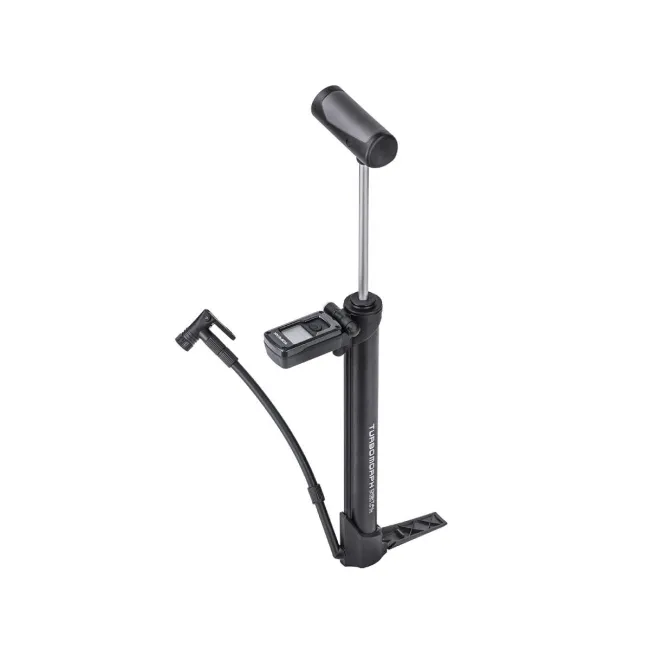 Pompa Mini Bicicleta Topeak Turbo Morph Digital TTM-DGD - 160PSI/11BAR cu Manometru Digital