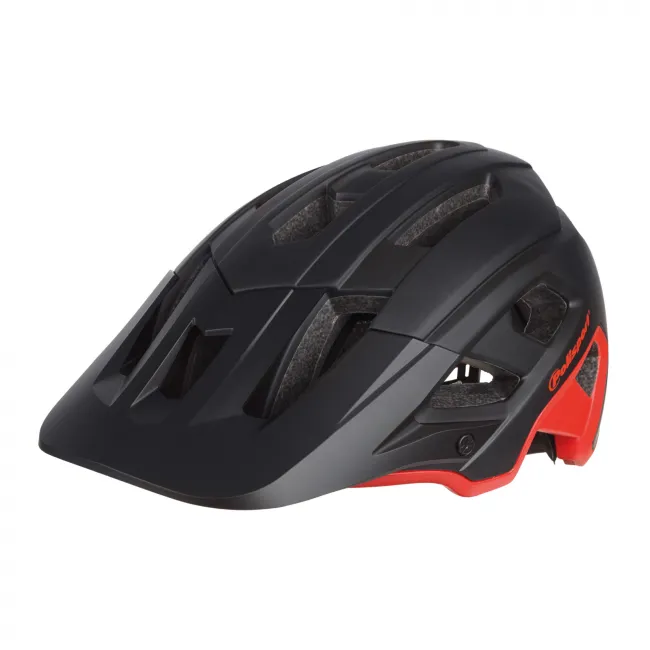 Casca Ciclism Polisport Mountain Pro - 55-58 cm, M, Negru-Rosu