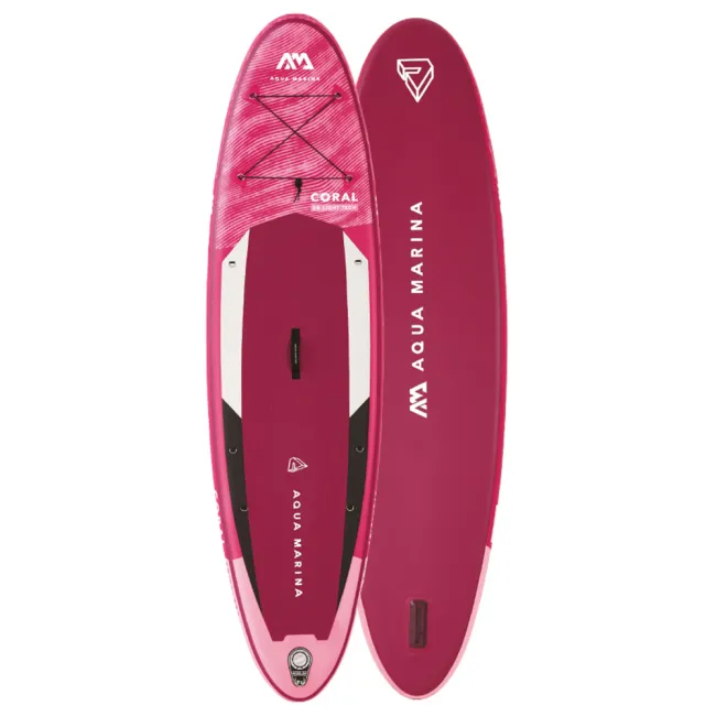 Placa Apa Sup Aqua Marina Coral 10'2" Advanced All-Around - Mov