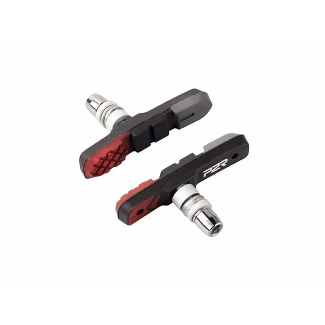 Saboti Frana Bicicleta MTB 72mm, P2R Threestop, Negru-Rosu-Gri