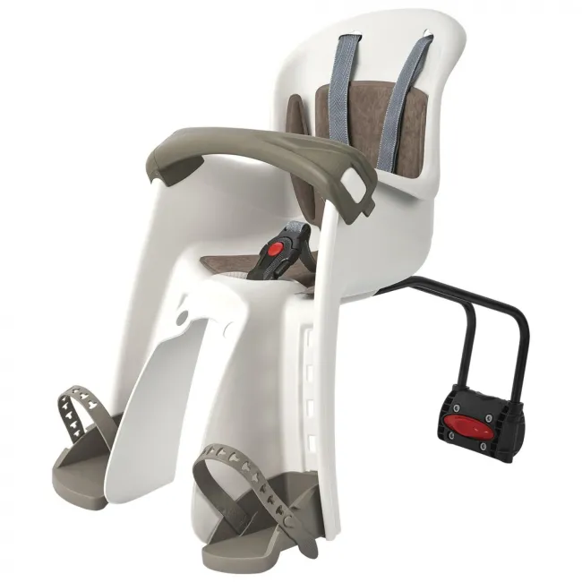 Scaun Bicicleta Copii Polisport Bilby Junior FF - Crem-Maro
