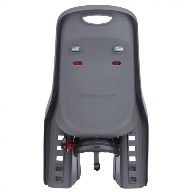 Scaun Bicicleta Copii Polisport Bubbly Maxi Plus CFS - Gri-Maro