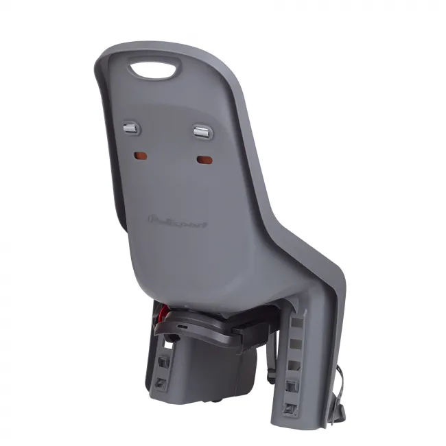Scaun Bicicleta Copii Polisport Bubbly Maxi Plus CFS - Gri-Maro