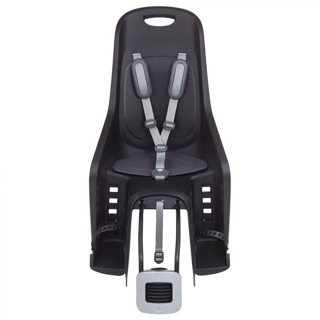 Scaun Bicicleta Copii Polisport Bubbly Maxi Plus FF - Negru-Gri
