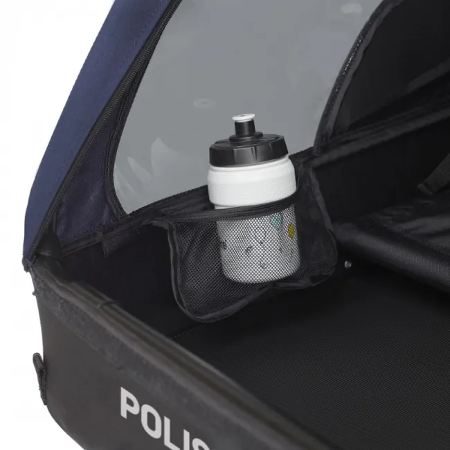 Remorca Carucior Transport Copii Bicicleta Polisport - Albastru