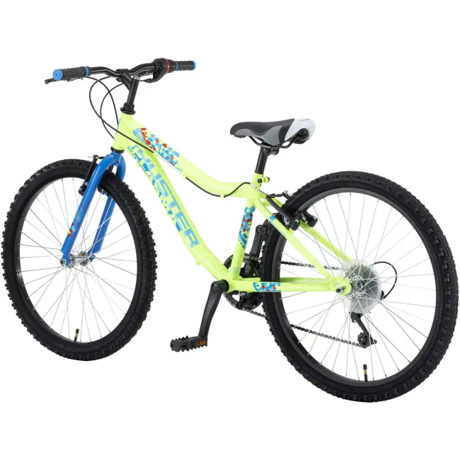 Bicicleta Copii Booster 2023 Plasma - 24 Inch, Verde