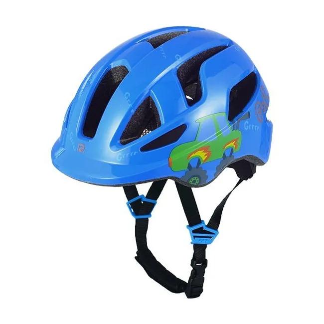 Casca Ciclism Copii P2R MASCOT - 48-52 cm, XS, Albastru