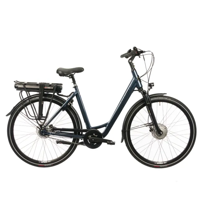 Bicicleta Electrica Corwin 28326 - 28 Inch, 530mm, frane hidraulice, Gri Lucios