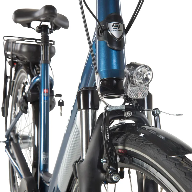 Bicicleta Electrica Corwin 28122 - 28 Inch, 490mm, Albastru