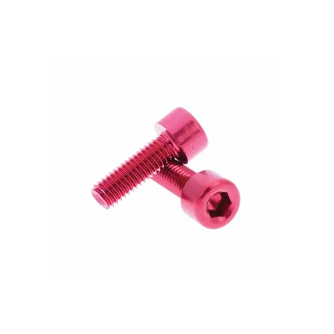Suruburi Bidonas Cadru Fibrax Fcm3000 - M5 x 15 Mm, Rosu